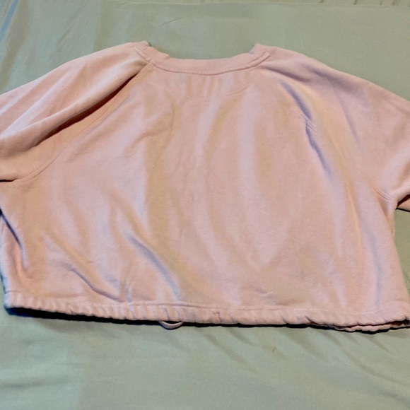 Authentic Champion Cinch waist Cropped Sweatshirt/ XL - Picture 6 of 6